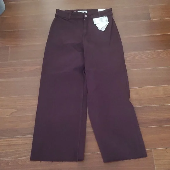 🍷 Mango High Rise culotte jeans - Picture 9 of 10